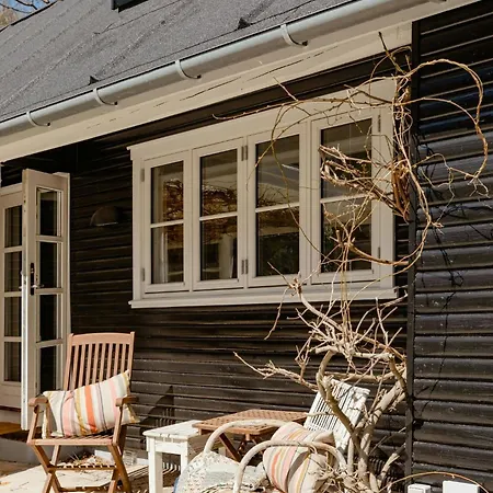 Ferienhaus Traditional Scandinavian Log House Close To Arreso *